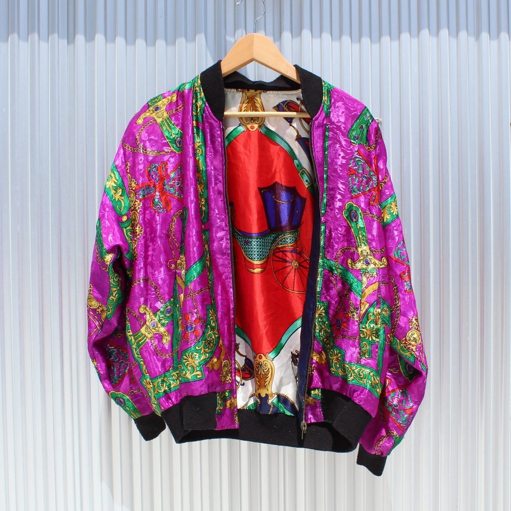 Vintage Reversible Bomber